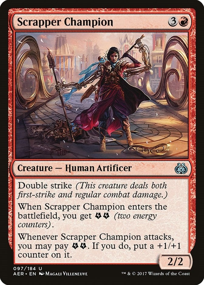 Image for Scrapper Champion (Aether Revolt) (97) - Magic: The Gathering