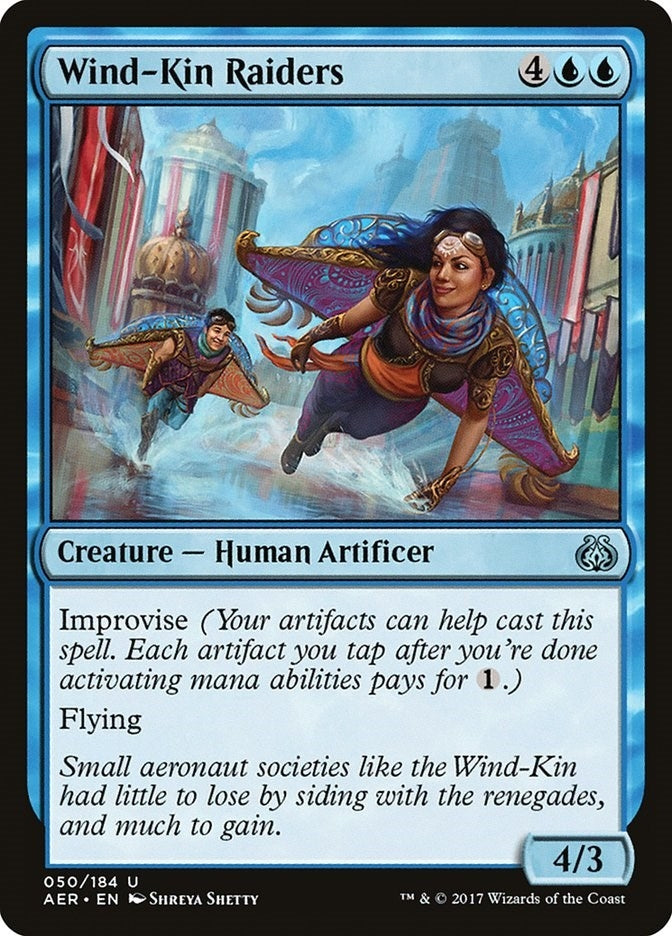 Image for Wind-Kin Raiders (Aether Revolt) (50) - Magic: The Gathering