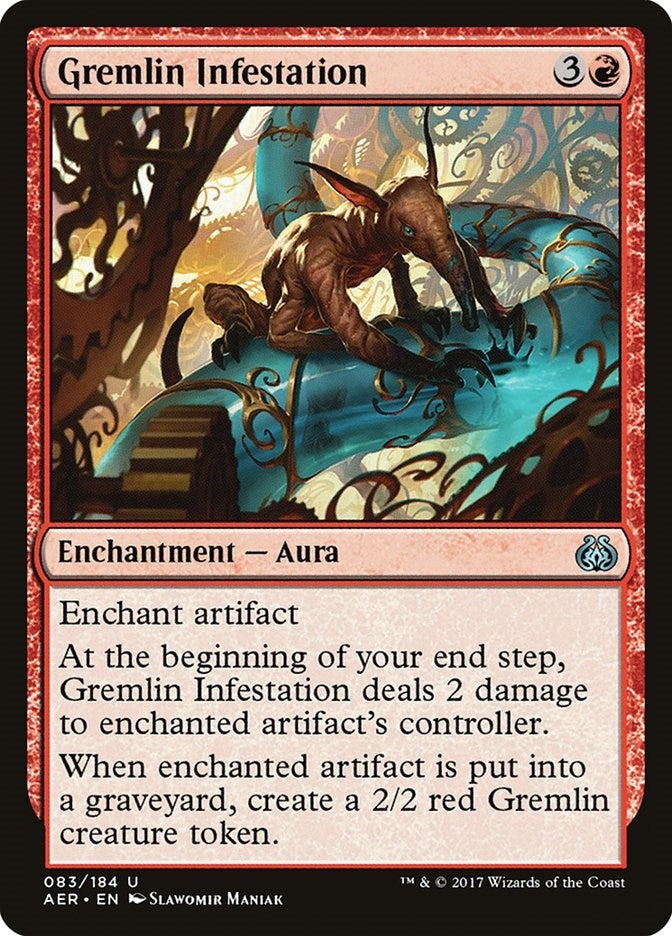 Image for Gremlin Infestation (Aether Revolt) (83) - Magic: The Gathering