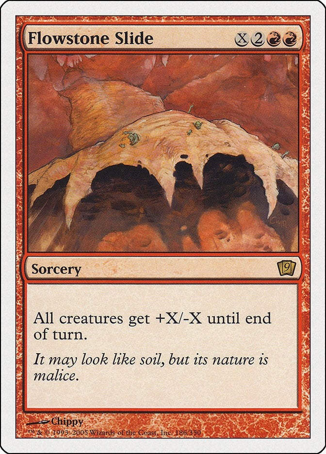 Image for Flowstone Slide (9th Edition) (186) - Magic: The Gathering