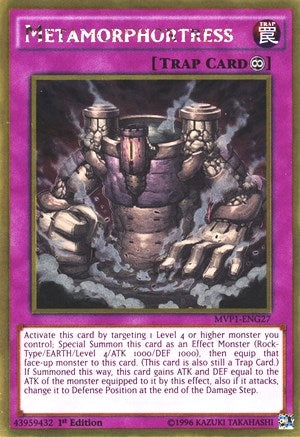 Image for Metamorphortress (The Dark Side of Dimensions Movie Pack: Gold Edition) (MVP1-ENG27) - YuGiOh