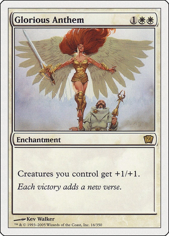 Image for Glorious Anthem (9th Edition) (16) - Magic: The Gathering
