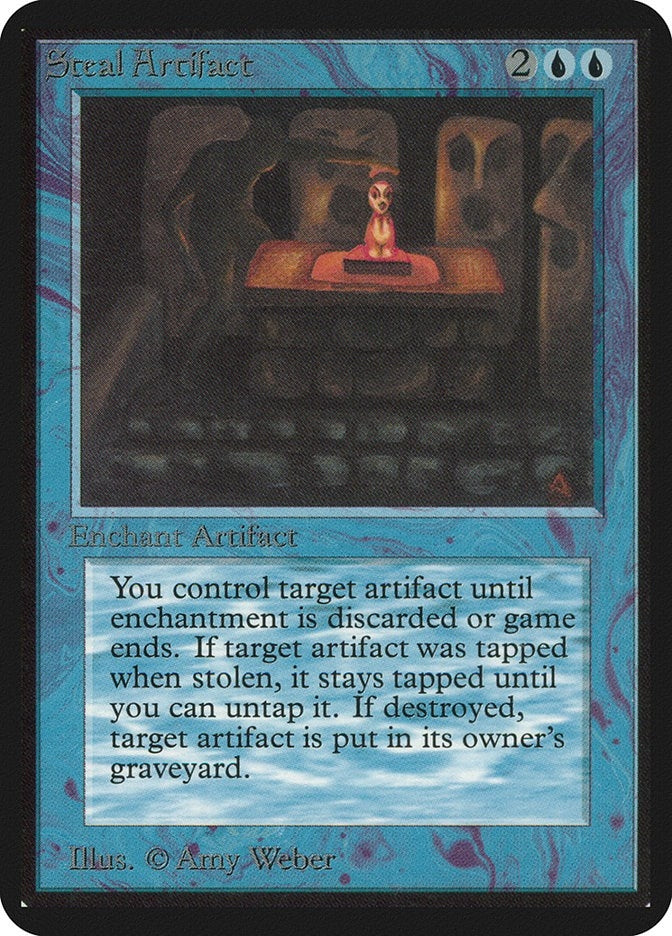 Image for Steal Artifact (Alpha Edition) - Magic: The Gathering
