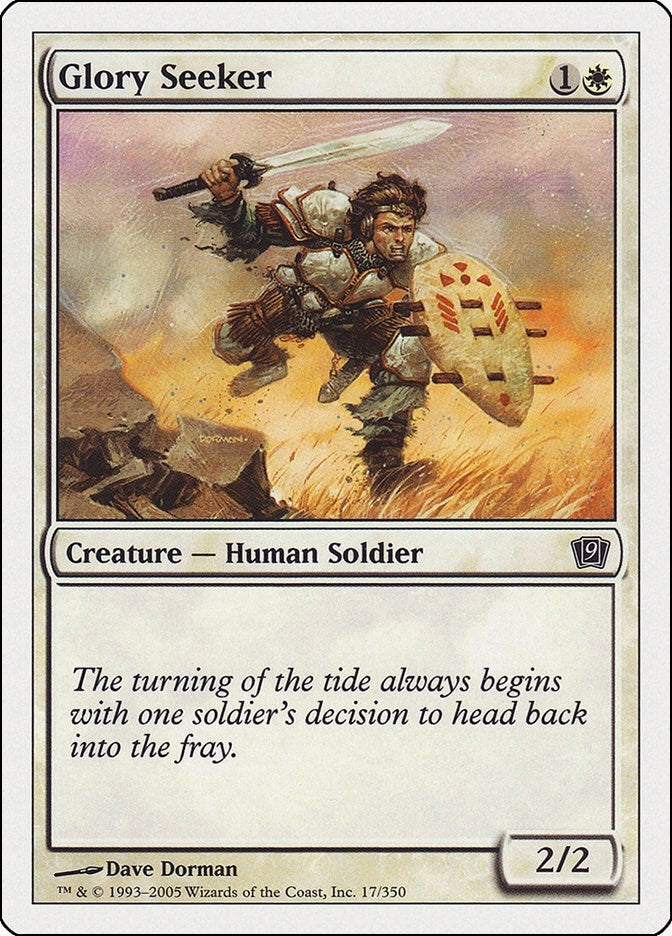 Image for Glory Seeker (9th Edition) (17) - Magic: The Gathering