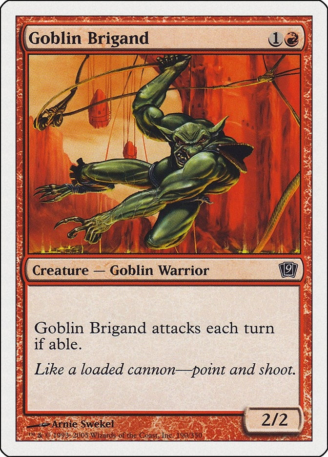 Image for Goblin Brigand (9th Edition) (190) - Magic: The Gathering