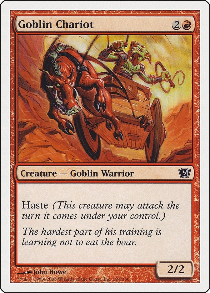 Image for Goblin Chariot (9th Edition) (191) - Magic: The Gathering