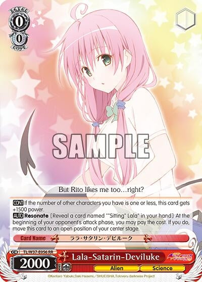 Image for Lala-Satarin-Deviluke (To Loveru Darkness 2nd) (TL/W37-E056 RR) - Weiss Schwarz