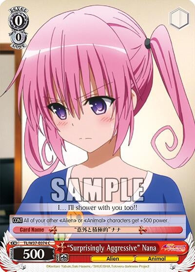 Image for "Surprisingly Aggressive" Nana (To Loveru Darkness 2nd) (TL/W37-E074 C) - Weiss Schwarz