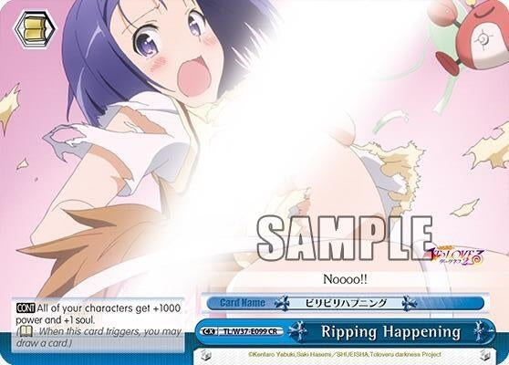 Image for Ripping Happening (To Loveru Darkness 2nd) (TL/W37-E099 CR) - Weiss Schwarz