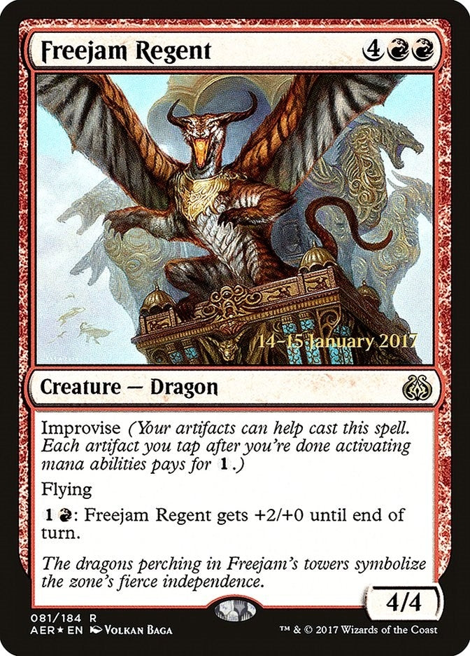 Image for Freejam Regent (Prerelease Cards) (81) - Magic: The Gathering