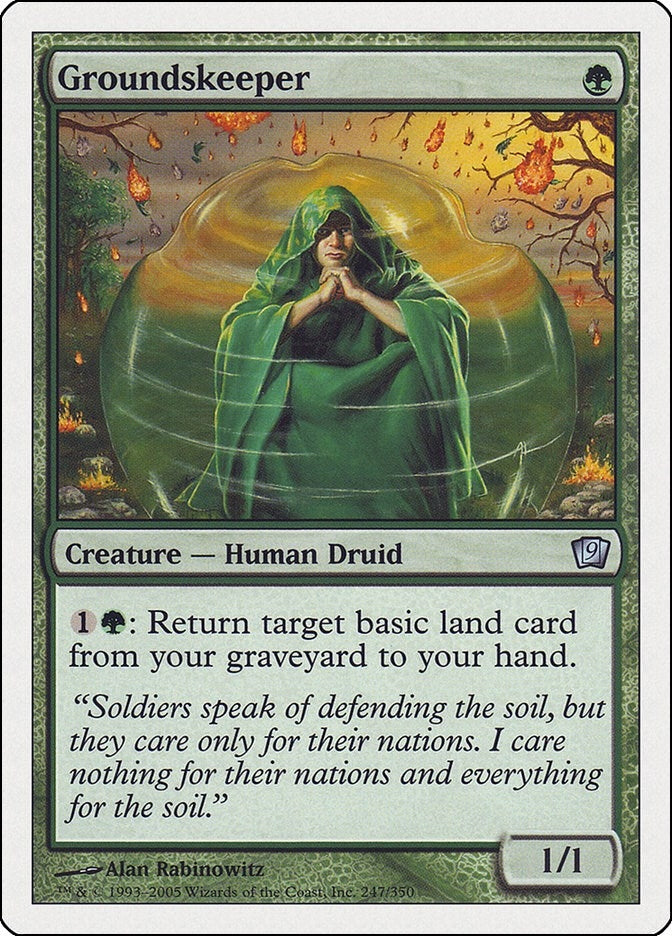 Image for Groundskeeper (9th Edition) (247) - Magic: The Gathering
