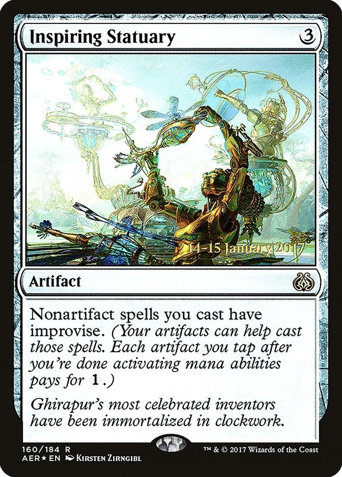 Image for Inspiring Statuary (Prerelease Cards) (160) - Magic: The Gathering