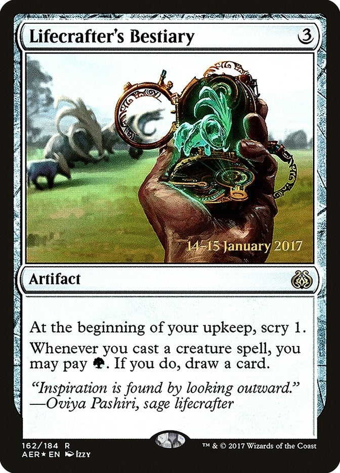 Image for Lifecrafter's Bestiary (Prerelease Cards) (162) - Magic: The Gathering