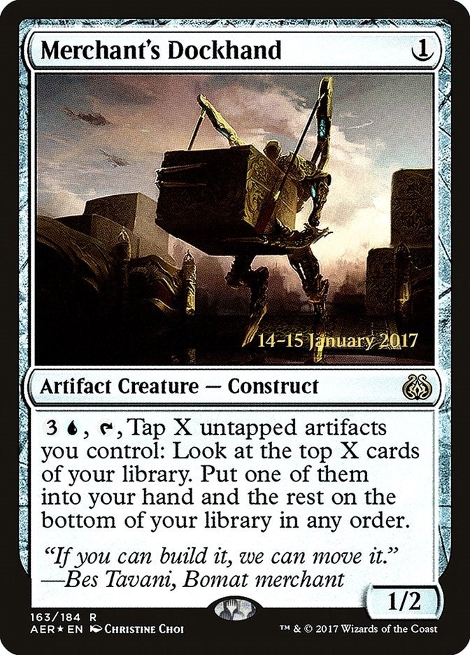 Image for Merchant's Dockhand (Prerelease Cards) (163) - Magic: The Gathering