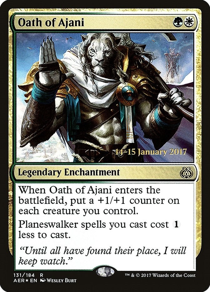 Image for Oath of Ajani (Prerelease Cards) (131) - Magic: The Gathering