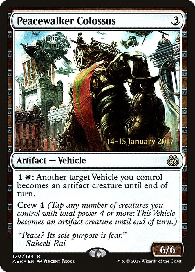 Image for Peacewalker Colossus (Prerelease Cards) (170) - Magic: The Gathering