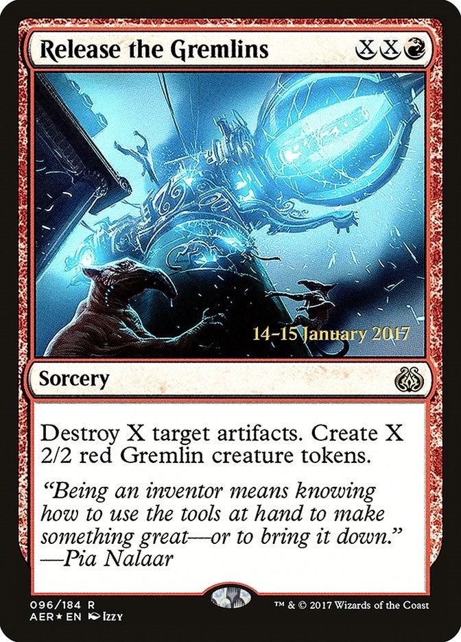 Image for Release the Gremlins (Prerelease Cards) (96) - Magic: The Gathering
