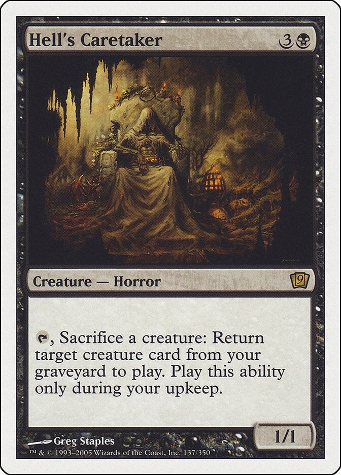 Image for Hell's Caretaker (9th Edition) (137) - Magic: The Gathering