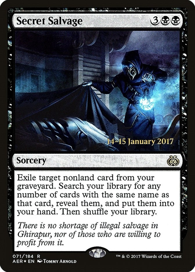 Image for Secret Salvage (Prerelease Cards) (71) - Magic: The Gathering