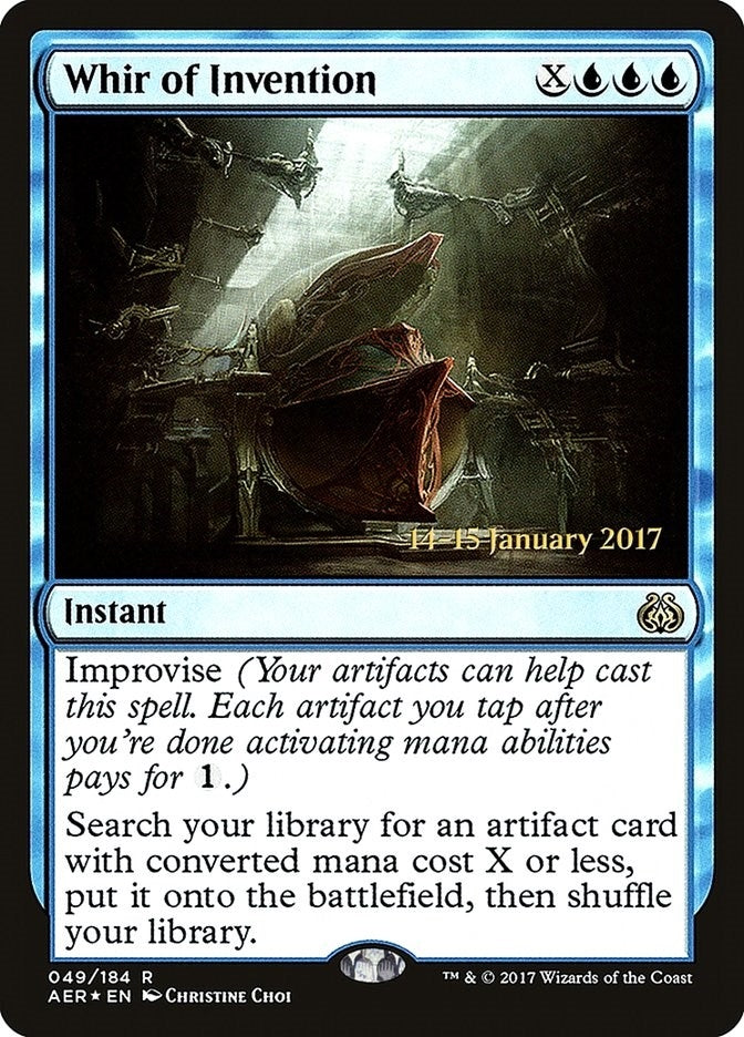 Image for Whir of Invention (Prerelease Cards) (49) - Magic: The Gathering