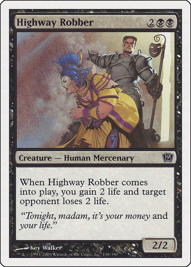 Image for Highway Robber (9th Edition) (138) - Magic: The Gathering