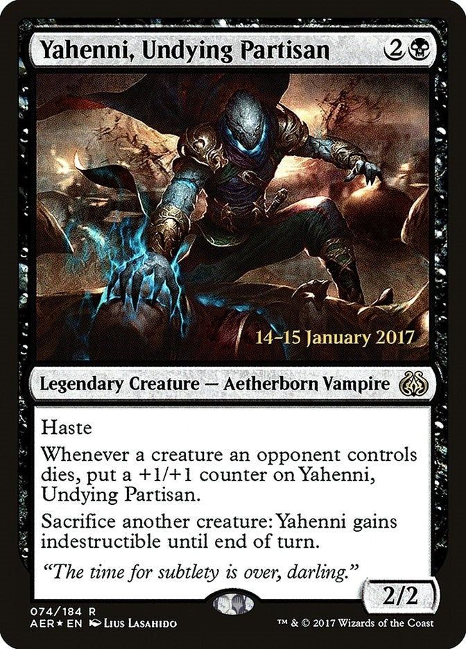 Image for Yahenni, Undying Partisan (Prerelease Cards) (74) - Magic: The Gathering