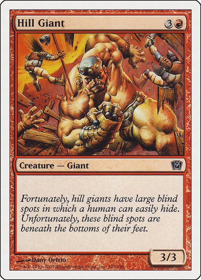 Image for Hill Giant (9th Edition) (197) - Magic: The Gathering