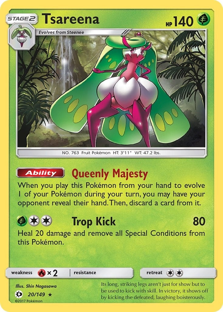 Image for Tsareena (SM Base Set) (20/149) - Pokemon
