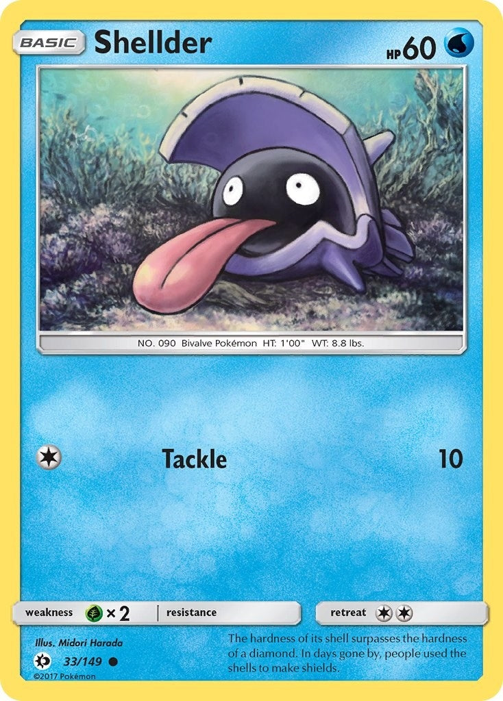 Image for Shellder (SM Base Set) (33/149) - Pokemon