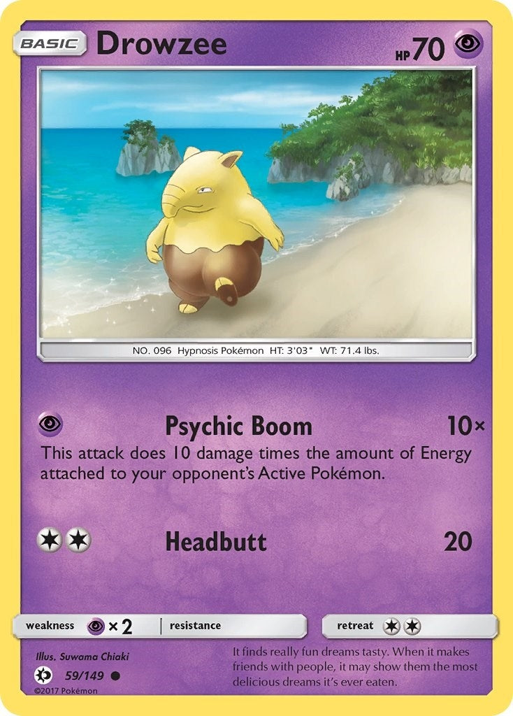 Image for Drowzee (SM Base Set) (59/149) - Pokemon