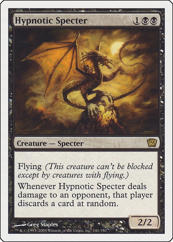 Image for Hypnotic Specter (9th Edition) (141) - Magic: The Gathering