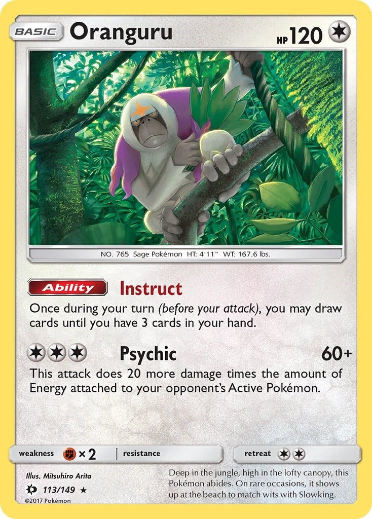 Image for Oranguru (SM Base Set) (113/149) - Pokemon
