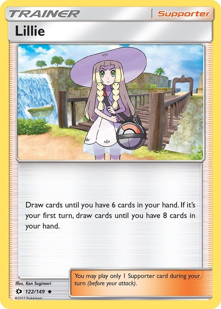 Image for Lillie (SM Base Set) (122/149) - Pokemon