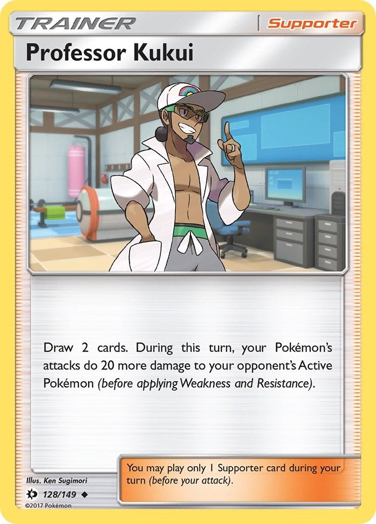 Image for Professor Kukui (SM Base Set) (128/149) - Pokemon