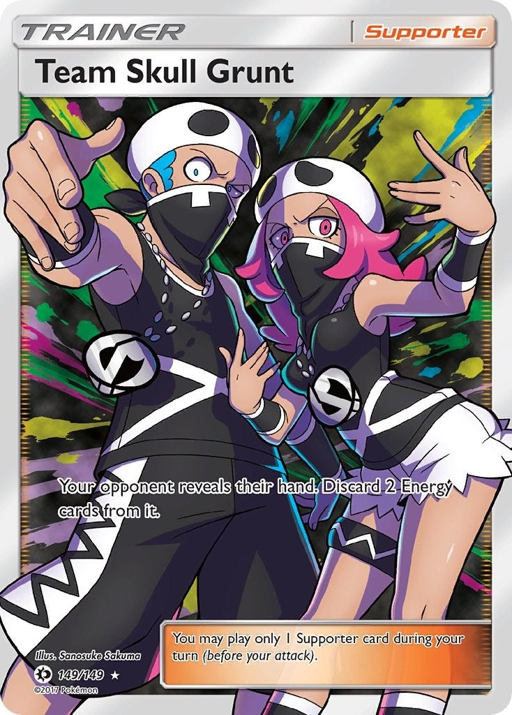 Image for Team Skull Grunt (Full Art) (SM Base Set) (149/149) - Pokemon