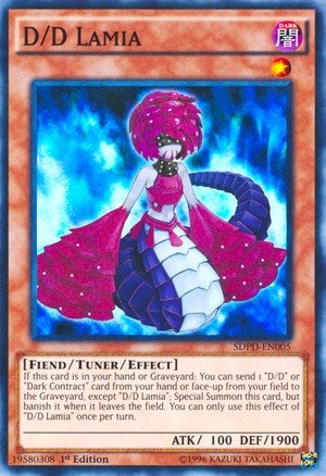 Image for D/D Lamia (Structure Deck: Pendulum Domination) (SDPD-EN005) - YuGiOh