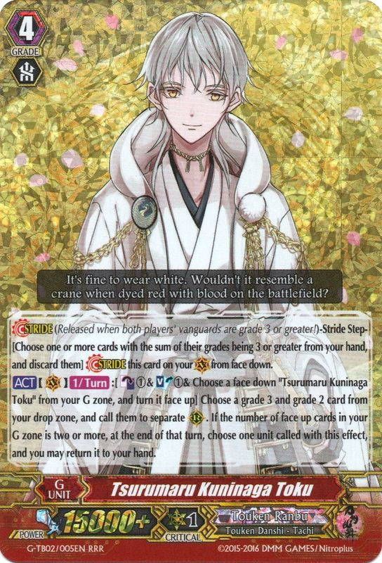 Image for Tsurumaru Kuninaga Toku (G-TB02: Touken Ranbu (ONLINE)) (G-TB02/005EN) - Cardfight Vanguard