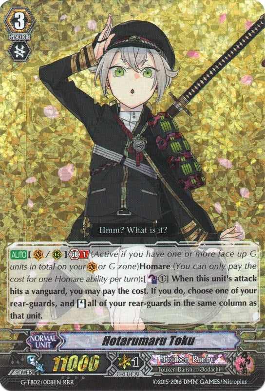 Image for Hotarumaru Toku (G-TB02: Touken Ranbu (ONLINE)) (G-TB02/008EN) - Cardfight Vanguard