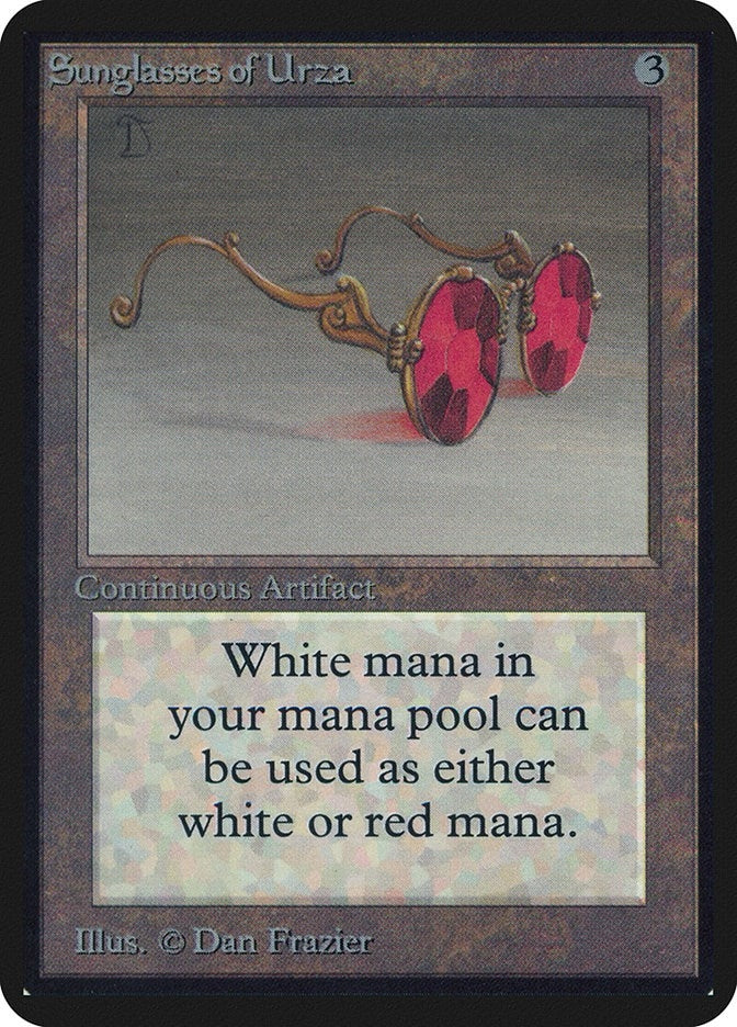 Image for Sunglasses of Urza (Alpha Edition) - Magic: The Gathering