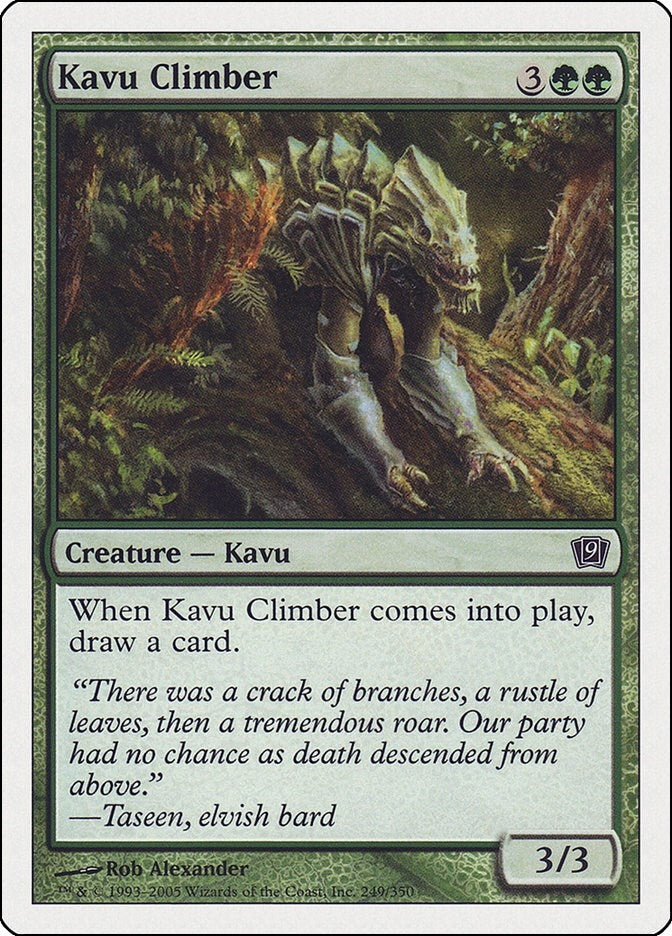 Image for Kavu Climber (9th Edition) (249) - Magic: The Gathering