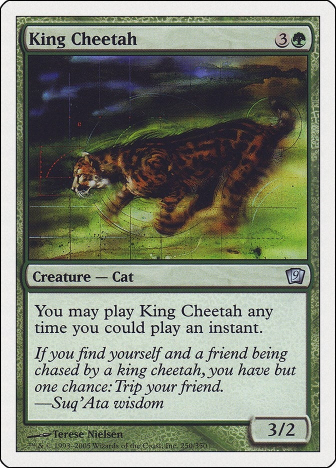 Image for King Cheetah (9th Edition) (250) - Magic: The Gathering