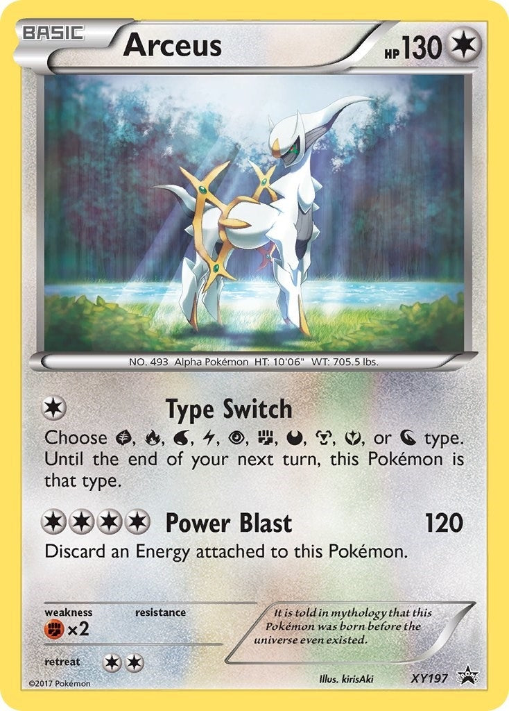 Image for Arceus - XY197 (XY Promos) (XY197) - Pokemon