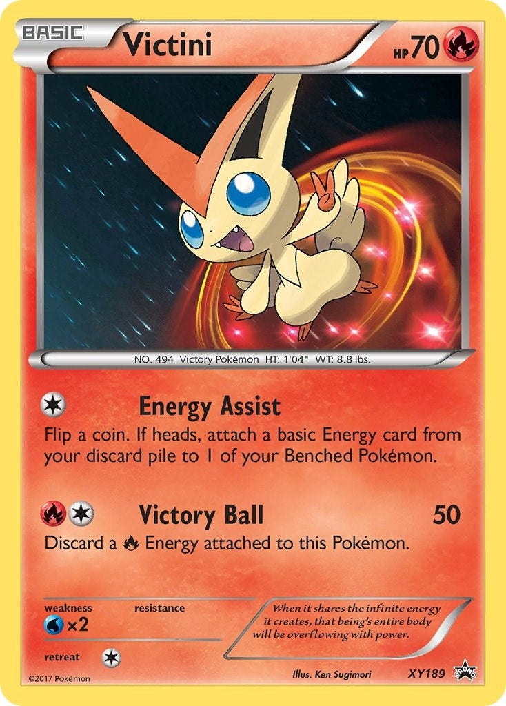 Image for Victini - XY189 (XY Promos) (XY189) - Pokemon