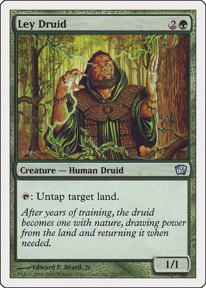 Image for Ley Druid (9th Edition) (251) - Magic: The Gathering
