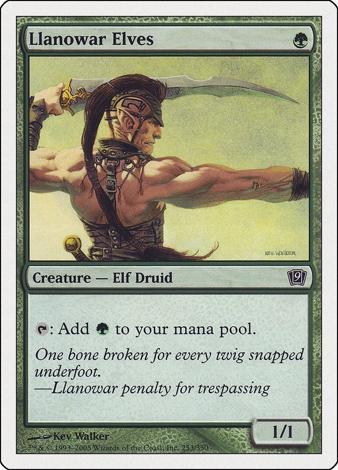 Image for Llanowar Elves (9th Edition) (253) - Magic: The Gathering