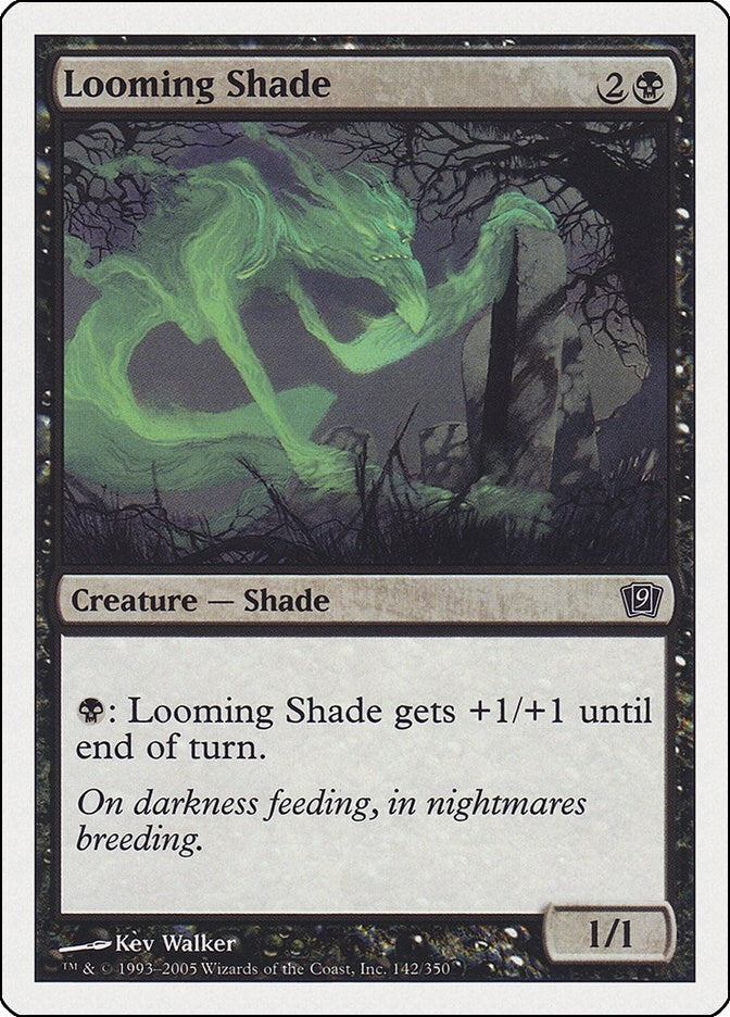 Image for Looming Shade (9th Edition) (142) - Magic: The Gathering