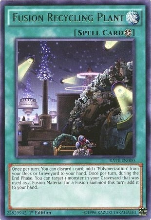 Image for Fusion Recycling Plant (Raging Tempest) (RATE-EN000) - YuGiOh