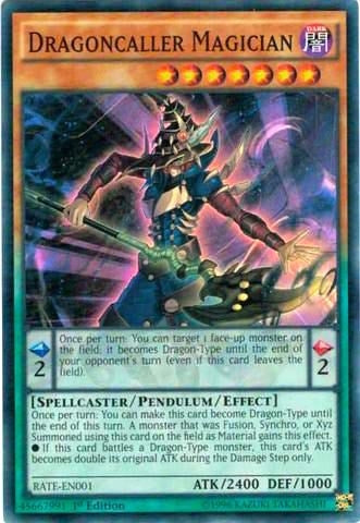 Image for Dragoncaller Magician (Raging Tempest) (RATE-EN001) - YuGiOh