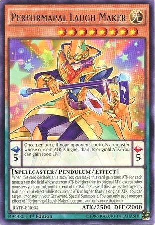 Image for Performapal Laugh Maker (Raging Tempest) (RATE-EN004) - YuGiOh