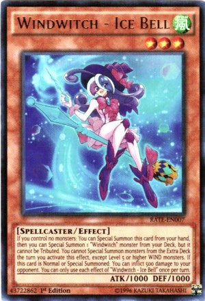 Image for Windwitch - Ice Bell (Raging Tempest) (RATE-EN007) - YuGiOh